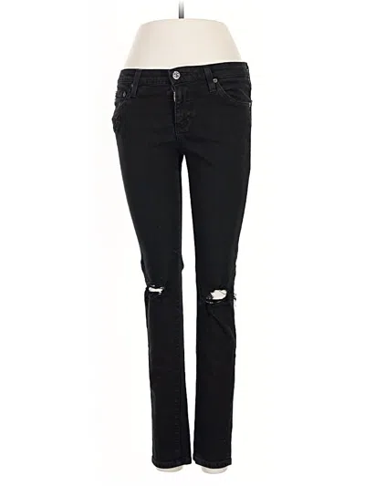 Pre-owned Adriano Goldschmied Jeans In Black