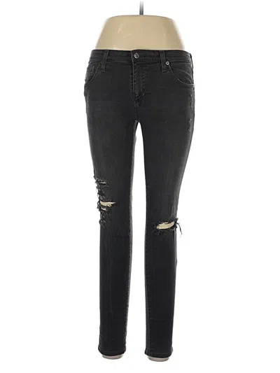 Pre-owned Adriano Goldschmied Jeans In Black
