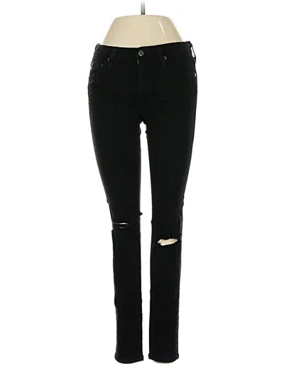 Pre-owned Adriano Goldschmied Jeans In Black