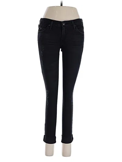 Pre-owned Adriano Goldschmied Jeans In Black