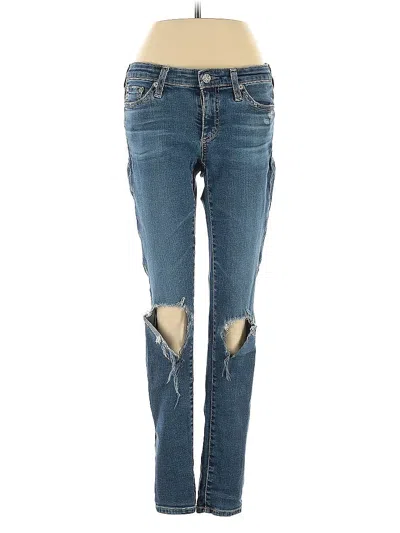 Pre-owned Adriano Goldschmied Jeans In Blue