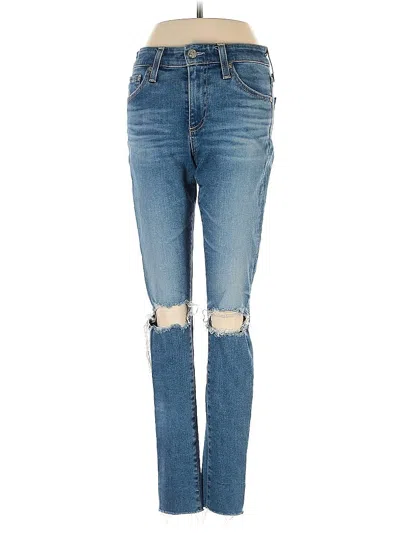 Pre-owned Adriano Goldschmied Jeans In Blue