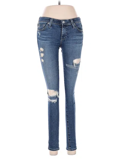 Pre-owned Adriano Goldschmied Jeans In Blue
