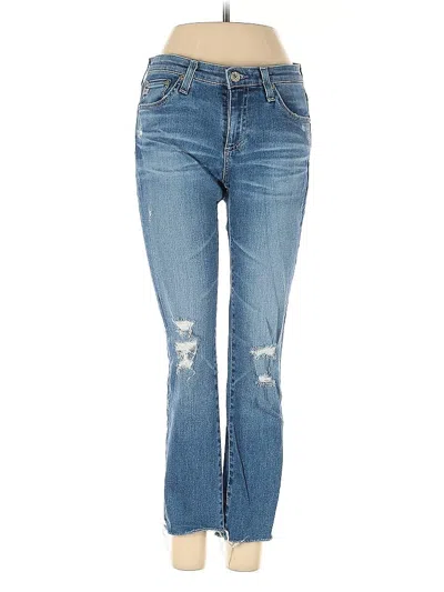 Pre-owned Adriano Goldschmied Jeans In Blue