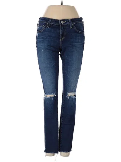 Pre-owned Adriano Goldschmied Jeans In Blue