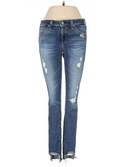Pre-owned Adriano Goldschmied Jeans In Blue