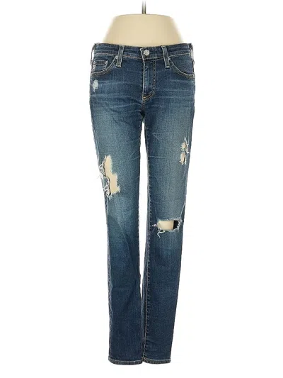 Pre-owned Adriano Goldschmied Jeans In Blue