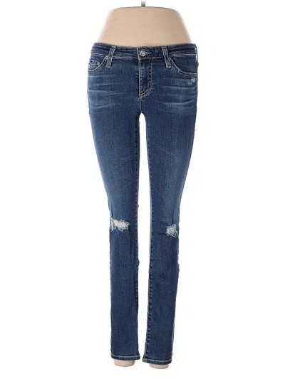 Pre-owned Adriano Goldschmied Jeans In Blue