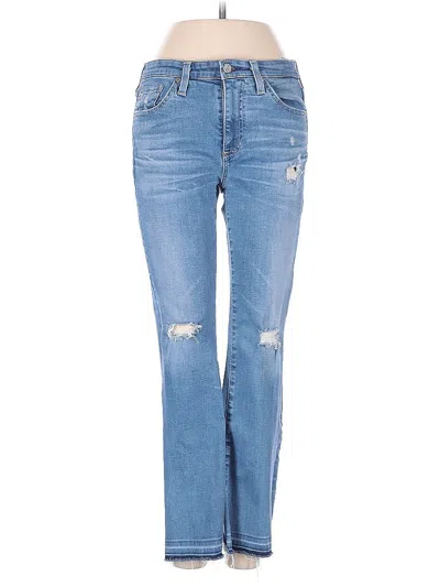 Pre-owned Adriano Goldschmied Jeans In Blue