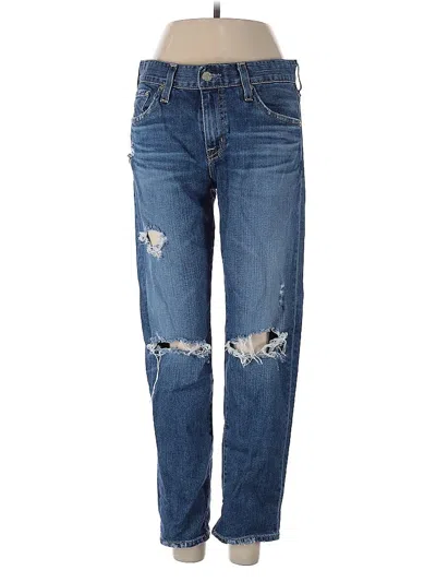 Pre-owned Adriano Goldschmied Jeans In Blue