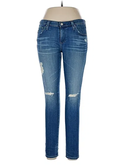 Pre-owned Adriano Goldschmied Jeans In Blue