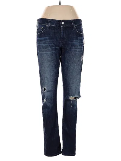 Pre-owned Adriano Goldschmied Jeans In Blue