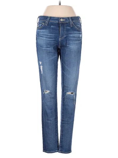 Pre-owned Adriano Goldschmied Jeans In Blue