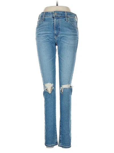 Pre-owned Adriano Goldschmied Jeans In Blue