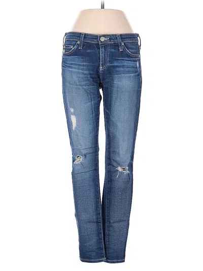 Pre-owned Adriano Goldschmied Jeans In Blue