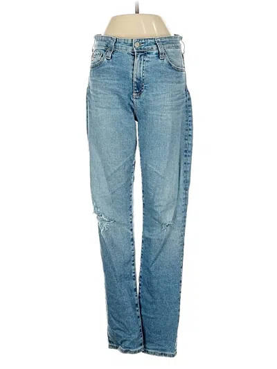 Pre-owned Adriano Goldschmied Jeans In Blue