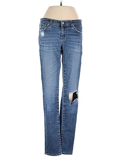 Pre-owned Adriano Goldschmied Jeans In Blue