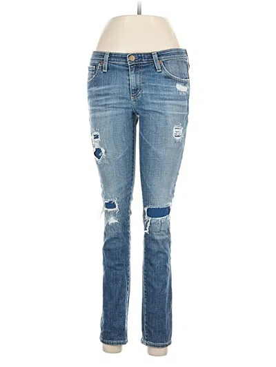 Pre-owned Adriano Goldschmied Jeans In Blue