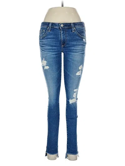 Pre-owned Adriano Goldschmied Jeans In Blue