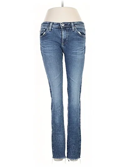 Pre-owned Adriano Goldschmied Jeans In Blue