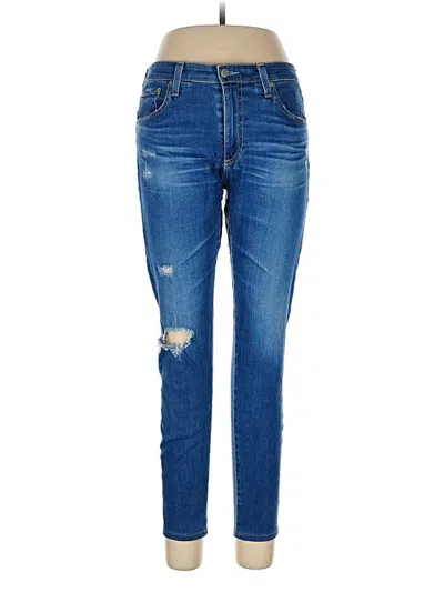 Pre-owned Adriano Goldschmied Jeans In Blue
