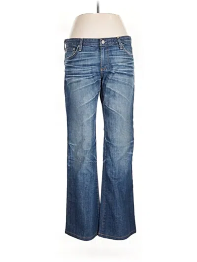 Pre-owned Adriano Goldschmied Jeans In Blue