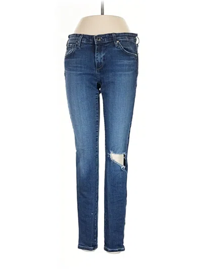Pre-owned Adriano Goldschmied Jeans In Blue
