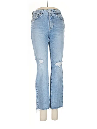 Pre-owned Adriano Goldschmied Jeans In Blue