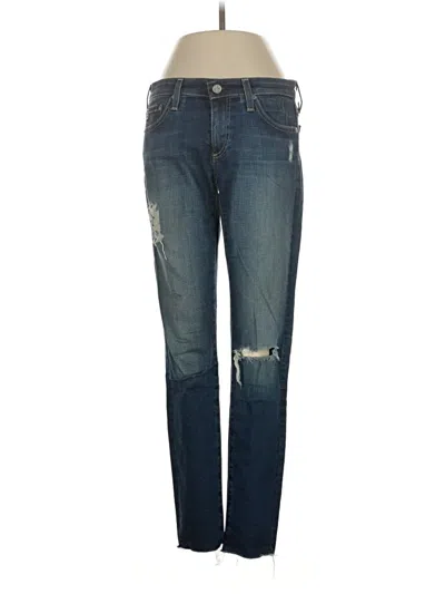Pre-owned Adriano Goldschmied Jeans In Blue