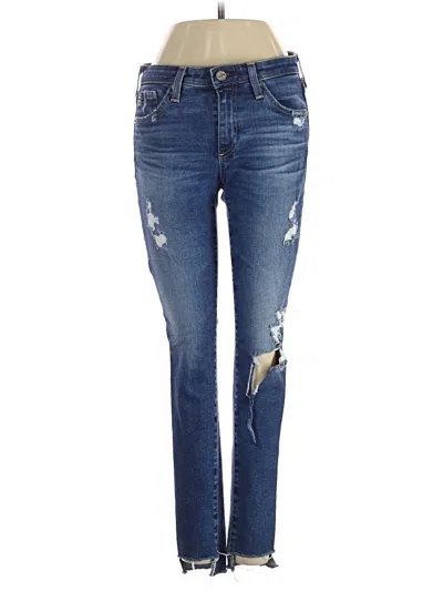 Pre-owned Adriano Goldschmied Jeans In Blue