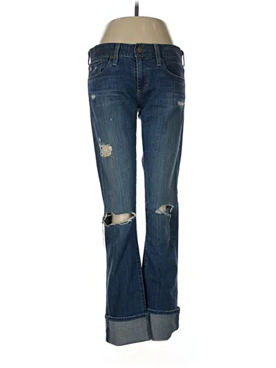 Pre-owned Adriano Goldschmied Jeans In Blue