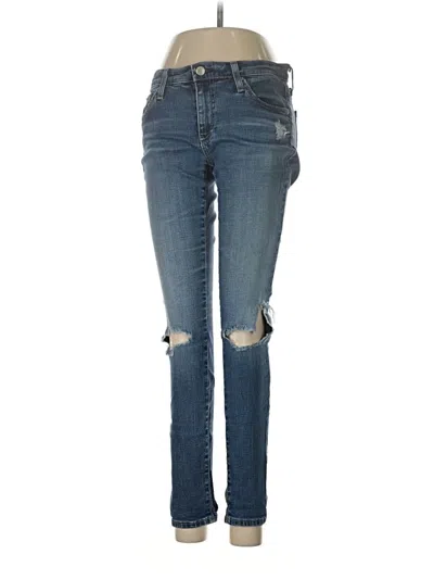 Pre-owned Adriano Goldschmied Jeans In Blue