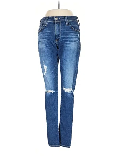 Pre-owned Adriano Goldschmied Jeans In Blue