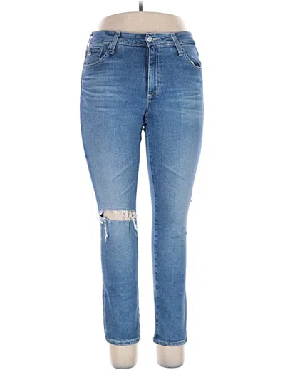 Pre-owned Adriano Goldschmied Jeans In Blue