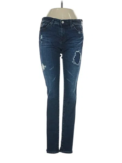 Pre-owned Adriano Goldschmied Jeans In Blue