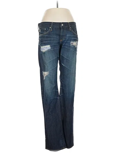 Pre-owned Adriano Goldschmied Jeans In Blue