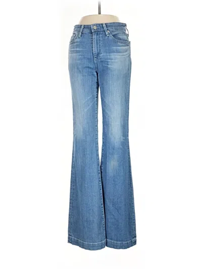 Pre-owned Adriano Goldschmied Jeans In Blue
