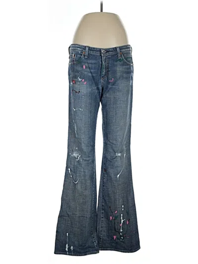 Pre-owned Adriano Goldschmied Jeans In Blue
