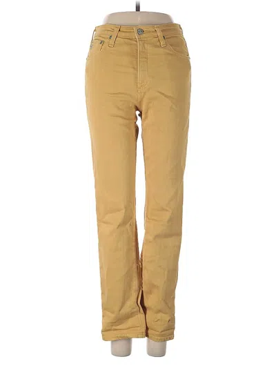 Pre-owned Adriano Goldschmied Jeans In Brown