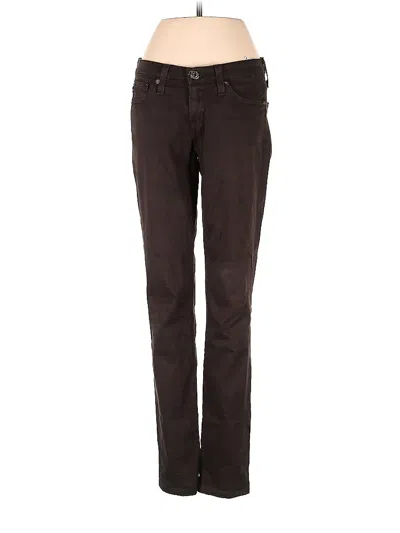 Pre-owned Adriano Goldschmied Jeans In Brown
