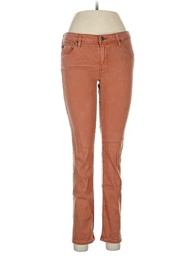 Pre-owned Adriano Goldschmied Jeans In Brown