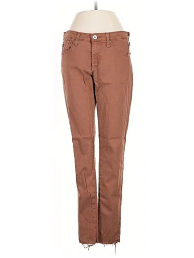 Pre-owned Adriano Goldschmied Jeans In Brown
