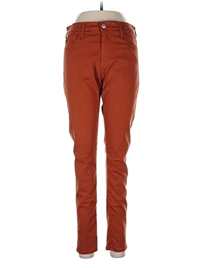 Pre-owned Adriano Goldschmied Jeans In Brown
