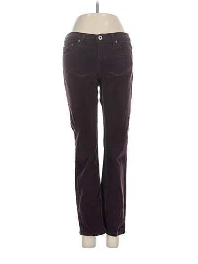 Pre-owned Adriano Goldschmied Jeans In Burgundy