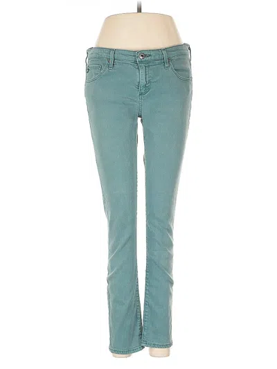 Pre-owned Adriano Goldschmied Jeans In Green