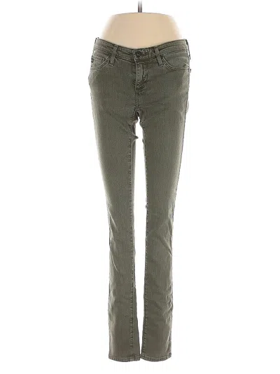 Pre-owned Adriano Goldschmied Jeans In Green