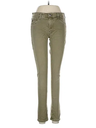 Pre-owned Adriano Goldschmied Jeans In Green