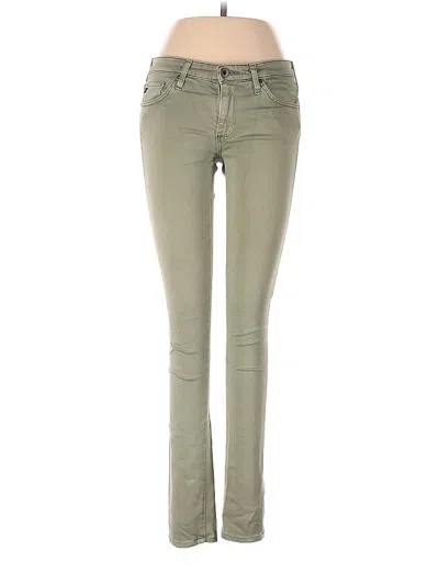 Pre-owned Adriano Goldschmied Jeans In Green