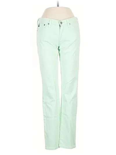 Pre-owned Adriano Goldschmied Jeans In Green