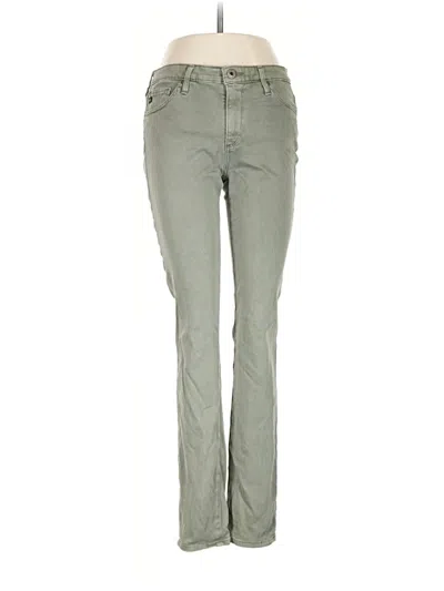 Pre-owned Adriano Goldschmied Jeans In Green